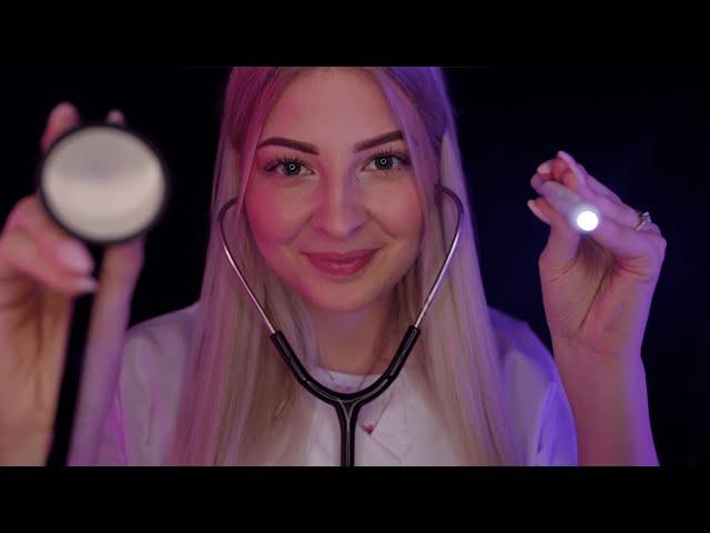 ASMR 4k Relaxing Cranial Nerve Exam 🩺 • Doctor Roleplay (Soooo goood)