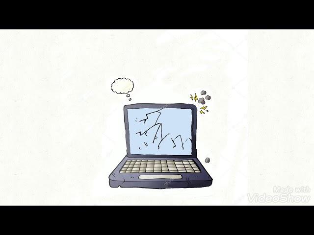 Нина Одуванчик.У Одуванчика сломался ноутбук.
