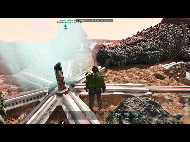 Ark Ascended - 1 Croc vs Manticore Alpha