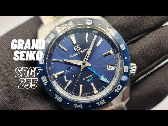 Grand Seiko Sport Collection Spring Drive GMT Blue Dial SBGE255