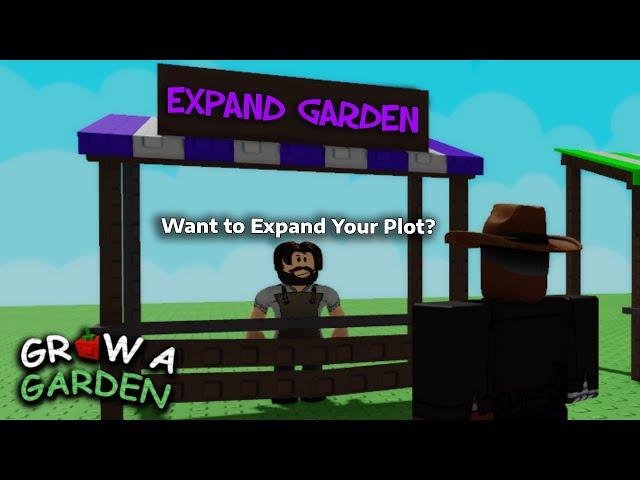 Garden EXPANSION Update Helps Makes INSANE PROFIT In Grow a Garden Roblox
