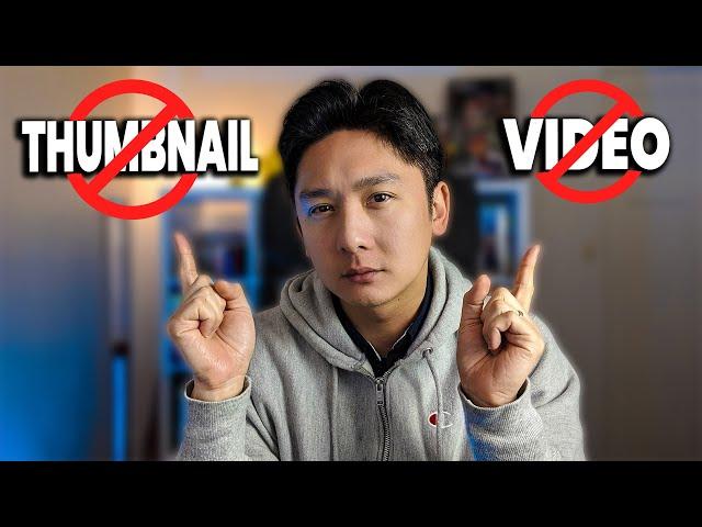 STOP! Thumbnails and Video Quality Don't Grow YouTube Channel!