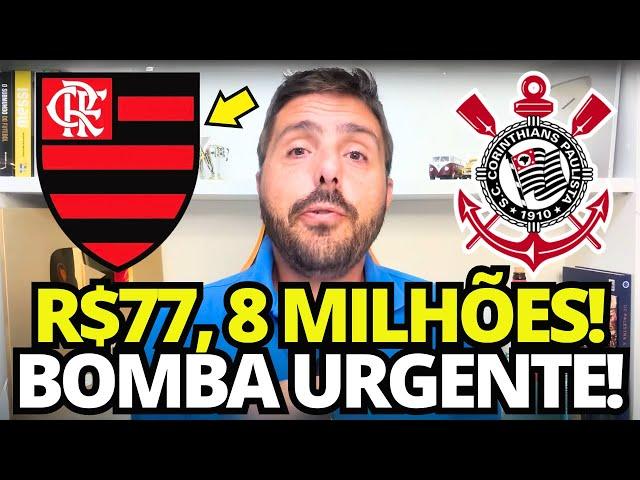 BOMBA! POR R$77,8 MILHÕES, FLAMENGO TIRA ATACANTE DO CORINTHIANS! | NOTÍCIAS DO CRUZEIRO