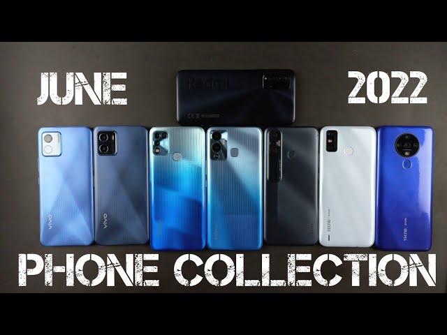 My Smartphone Collection June 2022