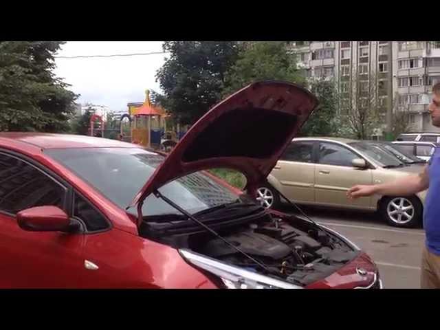 Пневмоупор капота Kia pro Ceed JD