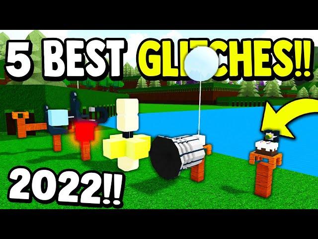 5 *BEST* 2022 GLITCHES!! | Build a Boat for Treasure ROBLOX