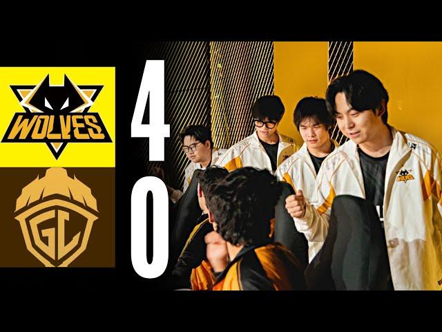 WOLVES ARE JUST TOO GOOD!!  Wolves 4-0 Godlike | CDM S9 Playoffs