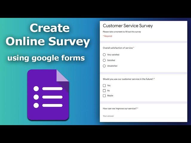 How to Create an Online Survey Using Google Forms Free