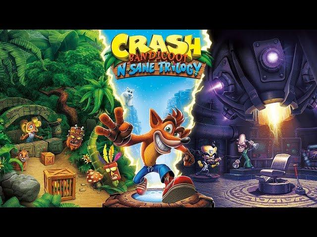 Crash Bandicoot 1. 100% ПРОХОЖДЕНИЕ. Остров 1