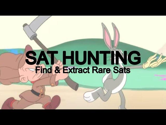 How to find and extract rare sats from your Bitcoin wallet!