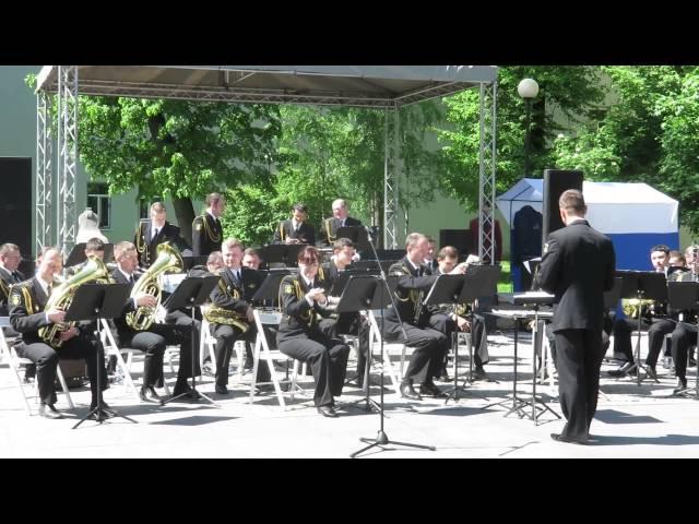 Марш и Вальс из к/ф "Жестокий Романс" 30.05.2015 Военный Оркестр, Сад Андрея Петрова