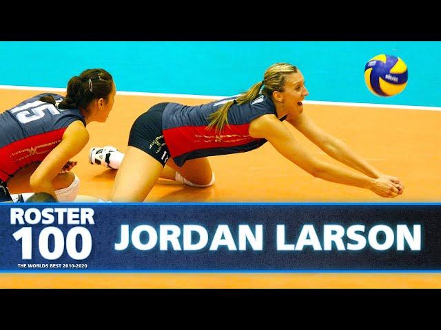 Volleyball Evolution of Jordan Larson - Olympic Silver Medallist of 2012! | Volleyball World | HD