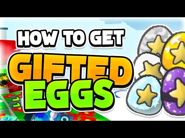 How to get GIFTED EGGS in BEE SWARM SIMULATOR (Gifted Silver, gold, diamond and mythic eggs) | BSS