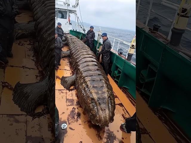 Giant Sea Monsters Caught by Fishermen! #GiantSeaCreatures #FishingDiscoveries #OceanMysteries