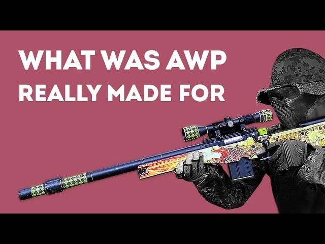 How is AWP from CS:GO used in Real Life