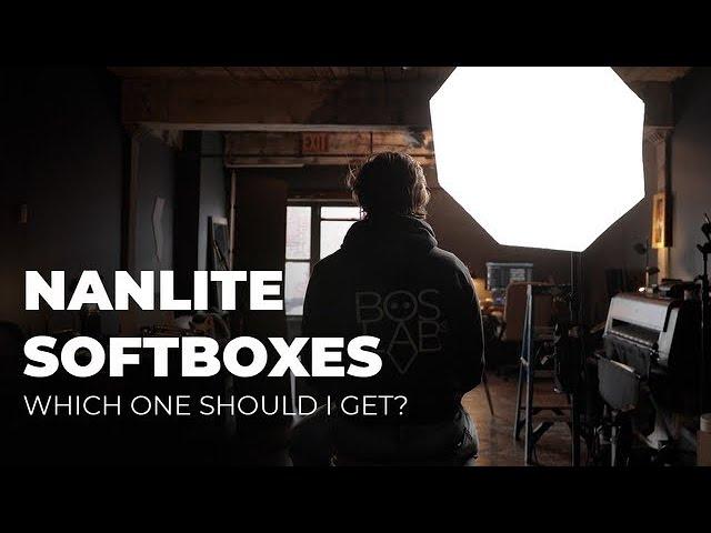 Testing out Nanlite Softboxes at BOS Labs