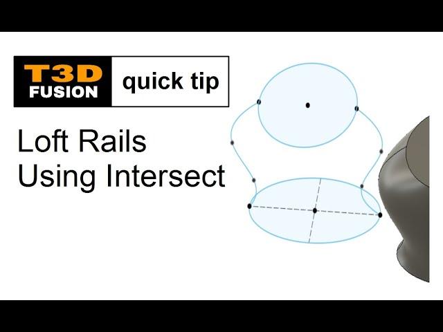 Fusion tip - Loft Rails using Intersect