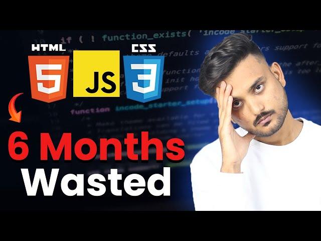 How Much HTML, CSS, JS Is Required To Become Developer in 2024 - Hindi