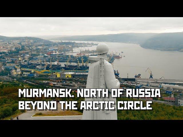 Murmansk. North of Russia. Beyond The Arctic Circle.