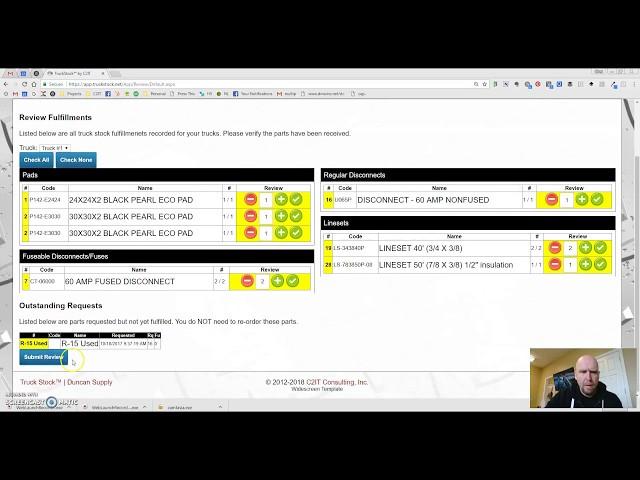 Truckstock Demo