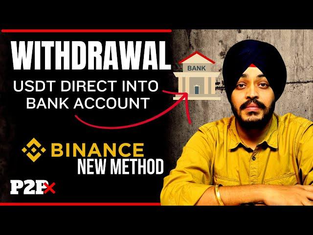 Withdraw USDT from Binance to Bank Account Directly || P2P Solution in India Finally || CryptoAman