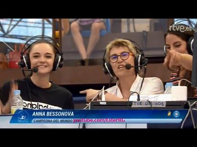 Viktoria Mazur Ribbon AA/Anna Bessonova interview - WC Guadalajara 2016