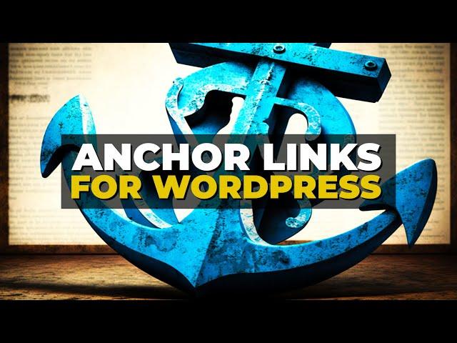 How to Create Anchor Links in WordPress (2023)