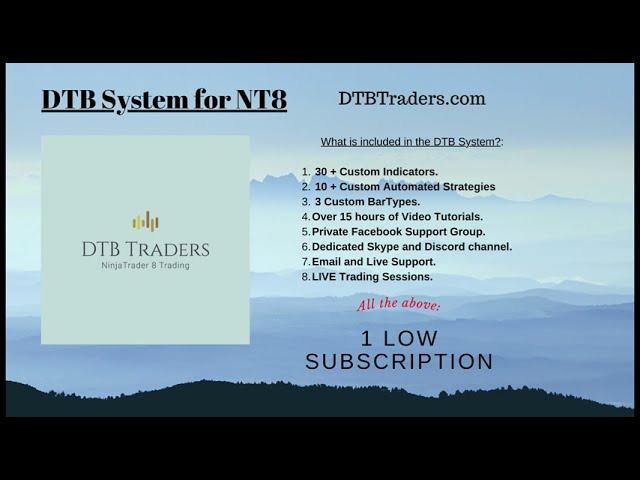 NinjaTrader 8 Tools - 02.1 - DTB Indicators 1