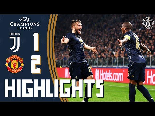 Highlights | Juventus 1-2 Manchester United | Mata freekick inspires late comeback victory!