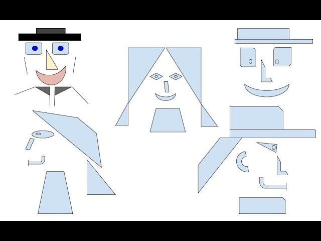 Google Drawing Tutorial Lesson 2 | Draw Faces with shapes