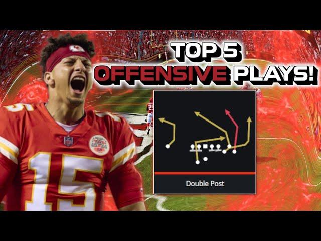 5 OVERPOWERED PLAYS in Madden 24!