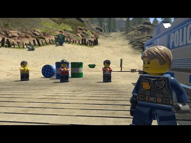 LEGO City Undercover. #11. Спасение полицейского грузовика (открытый мир)