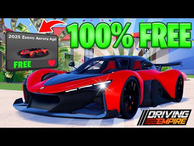 How To Get EVERY CAR In Driving Empire For FREE!