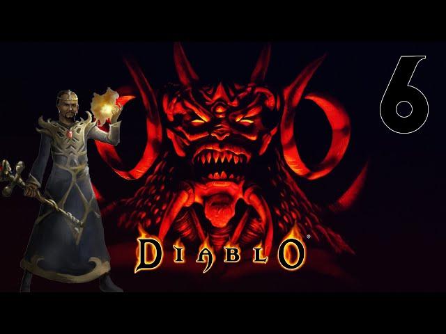 Diablo 1 - Прохождение - Часть 6 - Мага [6 Уровень, Палата костей]