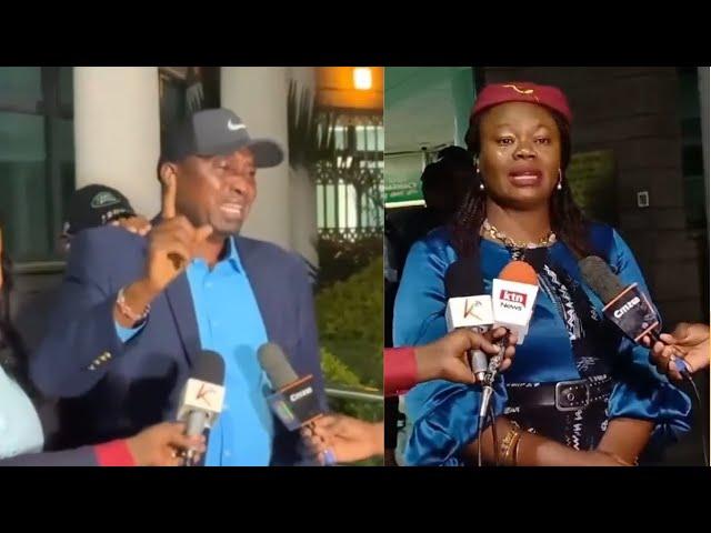 Tears Wamuchomba and Kimani Ngunjiri Crying After Rigathi Gachagua is IMPEACHED | Full Video