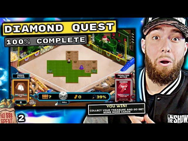 How To Complete Diamond Quest (Full Play-Through) No Money Spent #2 MLB The Show 25