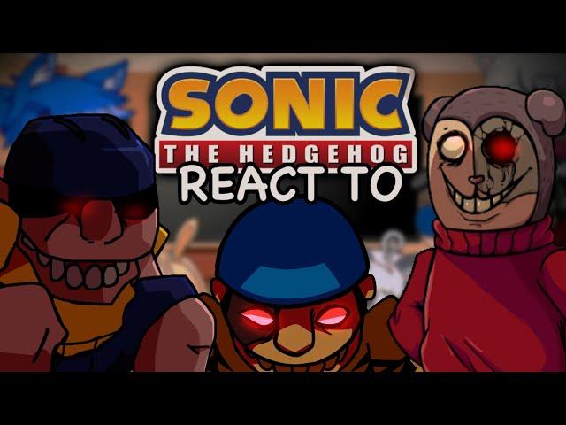 Sonic Characters REACT to Friday Night Funkin VS Jeffy’s Endless Aethos & TWIDDLEFINGER // GCRV