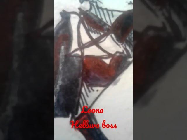 Loona helluva boss #art #drawing| Лунна адский босс фанарт