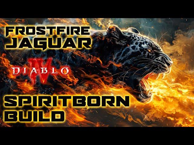 Diablo 4 New Spiritborn Build: FROSTBURN THRASH - Season 6 Vessel of Hatred D4 Build