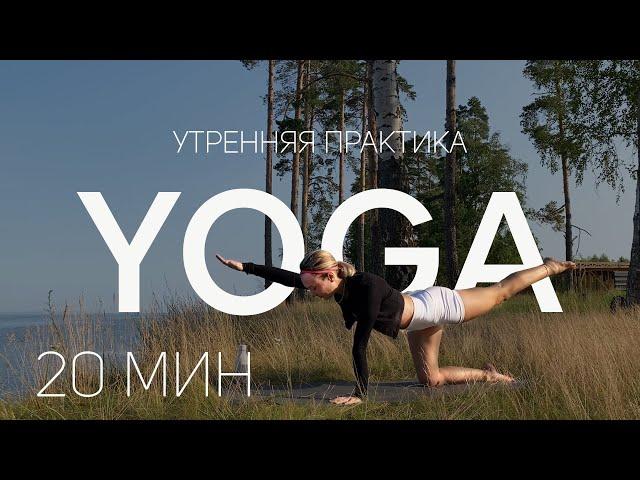 ЛЁГКАЯ УТРЕННЯЯ ЙОГА | 20 МИНУТ | MORNING YOGA с Сашей Бодхи| ПОДХОДИТ ДЛЯ НАЧИНАЮЩИХ