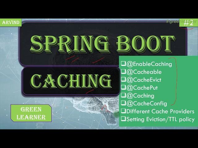 Spring Boot Cache Annotations || Cache Providers || Where to set Caching Policy || Green Learner