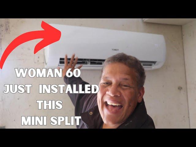 I saved $4,200 installing a mini split AC myself