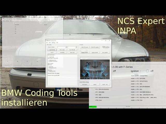 BMW Standard Tools: INPA und NCS Expert installieren + SP Daten