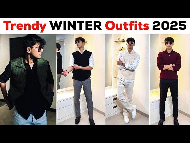 10 Trendy Winter Outfit Combinations for Men | Self Guide