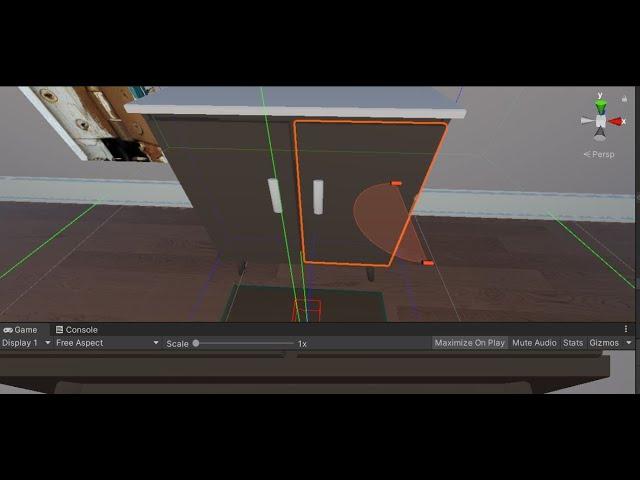 Unity Create with VR Unit 3 Challenge 2.3: Cabinet Hinges