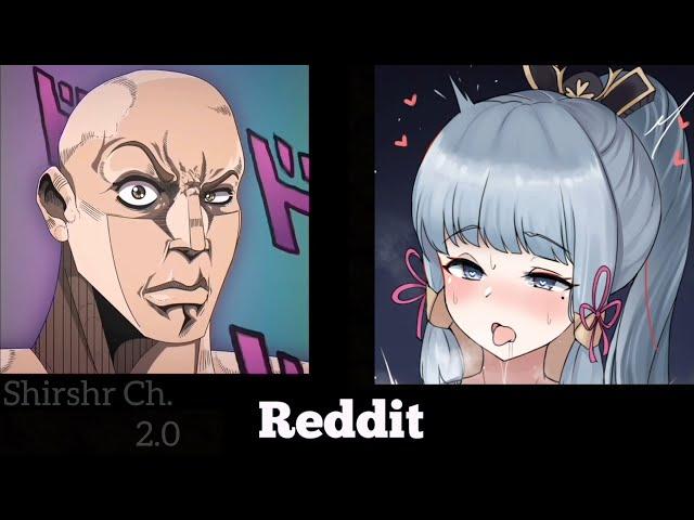 ANIME vs REDDIT (The Rock Reaction Meme) | GENSHIN IMPACT part 37