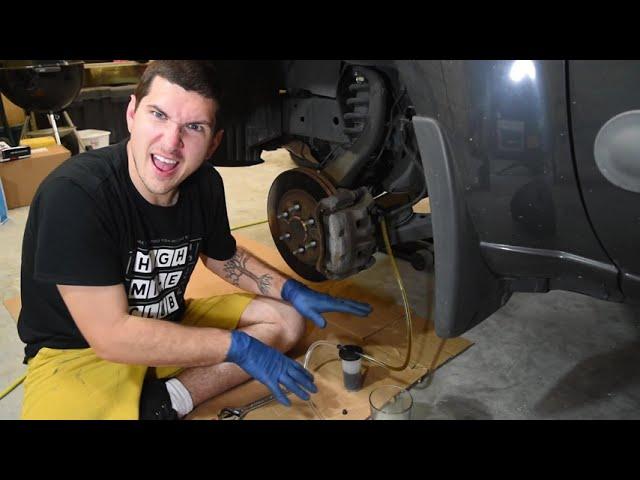 How to bleed Your Brakes (replace brake fluid)