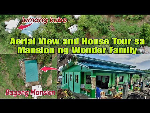 Aerial view and house tour sa mansion ng Wonder Family