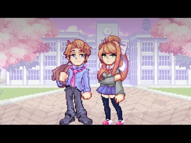 FNF Doki Doki Takeover full mod part 1