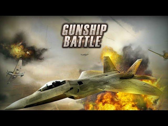 Gunship battle f22 Raptor completing mission